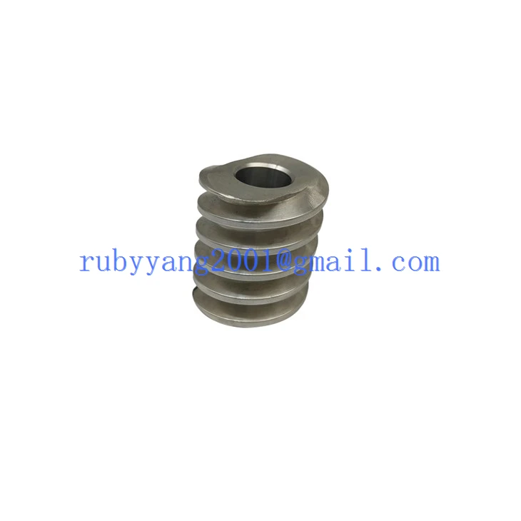 High Quality Z30 M1.5 Bronze Worm Gear Sharft And Brass Wheel