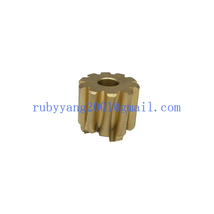 High Quality Z30 M1.5 Bronze Worm Gear Sharft And Brass Wheel